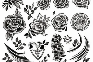Sweet and simple tattoo idea