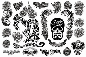 On the level tattoo idea