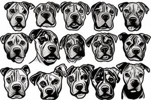 pit
bull tattoo idea