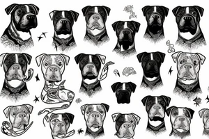 pit
bull tattoo idea