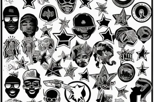 Every Nigga is A Star tattoo idea