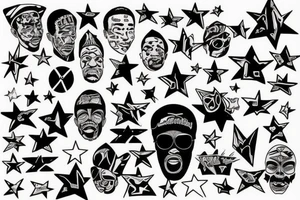 Every Nigga is A Star tattoo idea