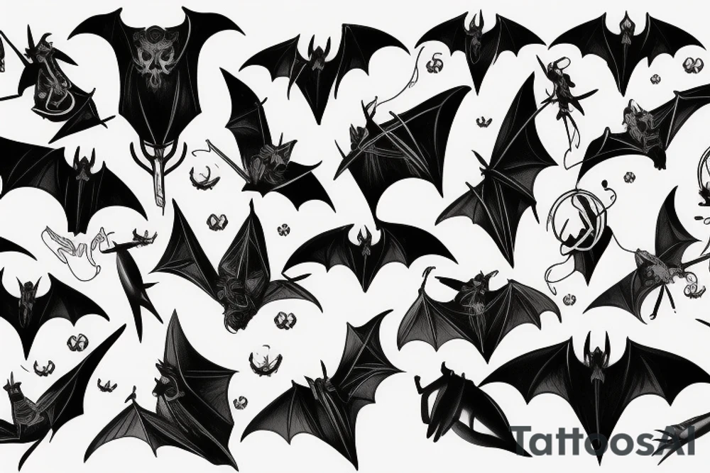 The Last Bat tattoo idea