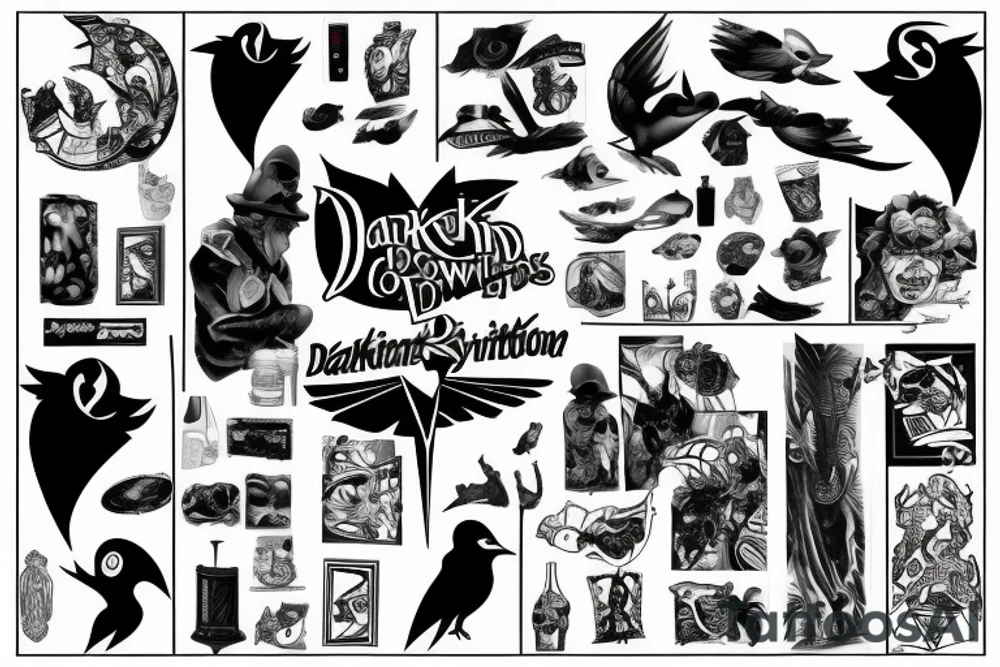 Darkwing tattoo idea