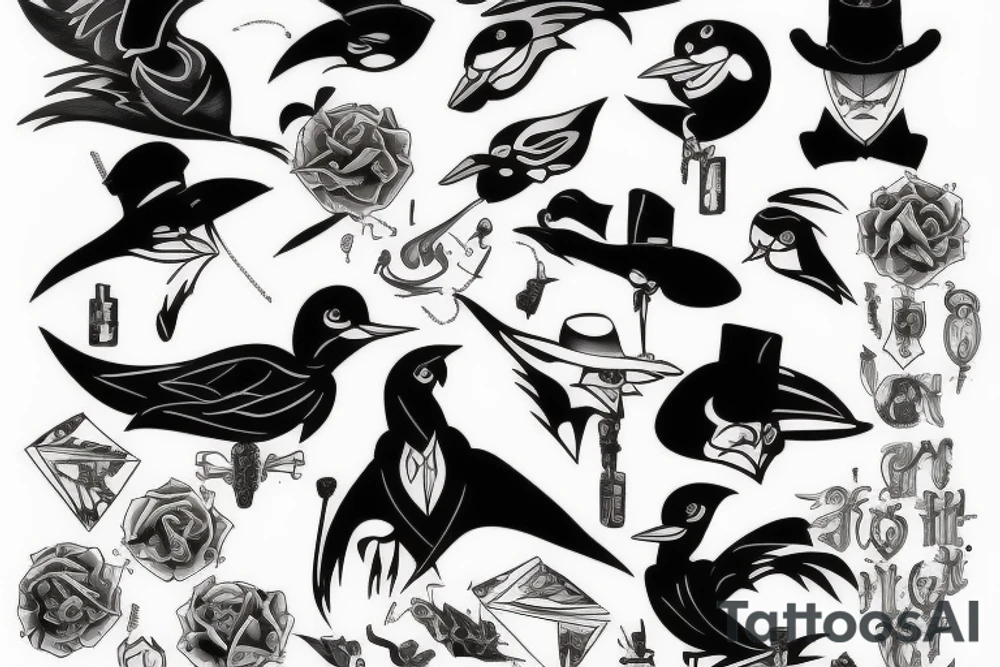 Darkwing tattoo idea