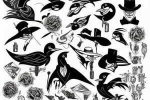 Darkwing tattoo idea