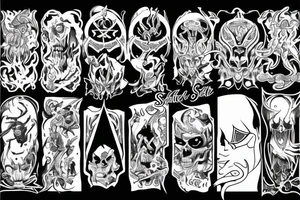 satan tattoo idea