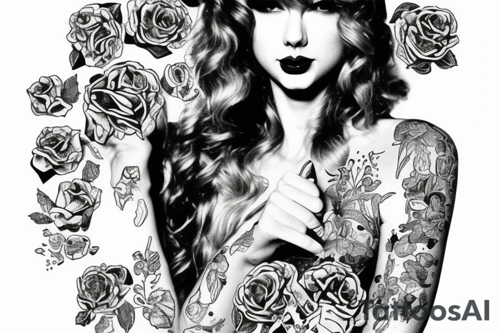 all to weel by taylor swift writing tattoo idea