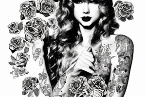 all to weel by taylor swift writing tattoo idea
