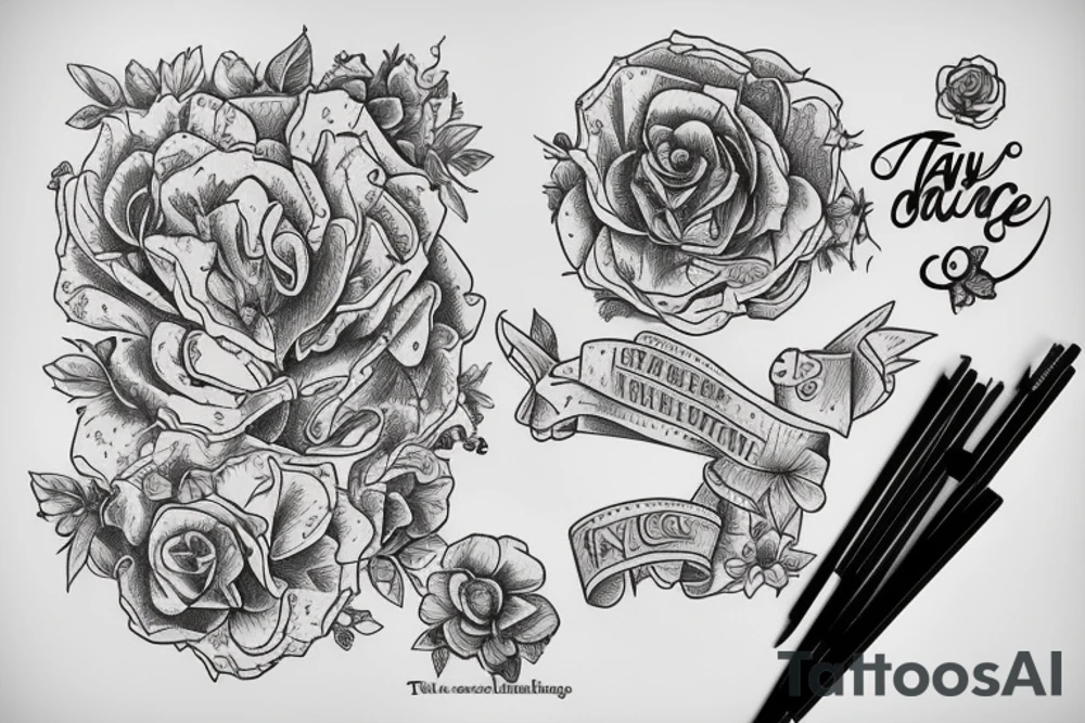 all to weel by taylor swift writing tattoo idea