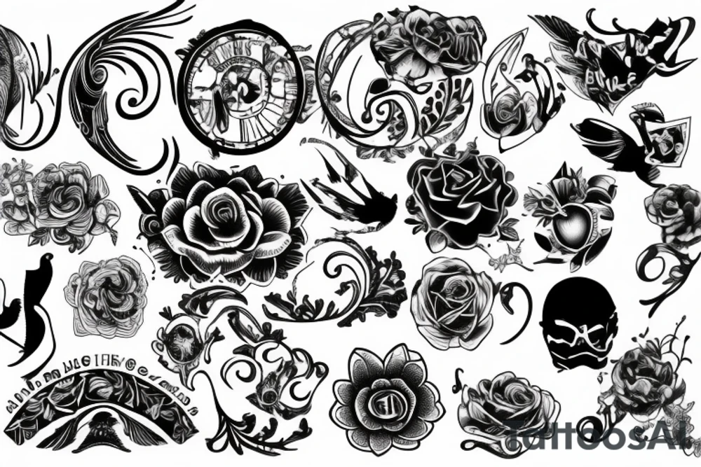 all to weel writing tattoo idea