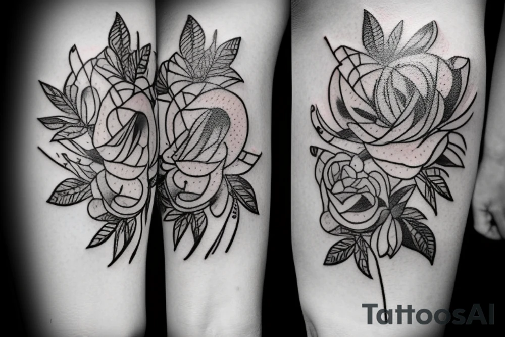 crying tattoo idea