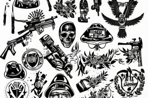 ukrainian soldier tattoo idea