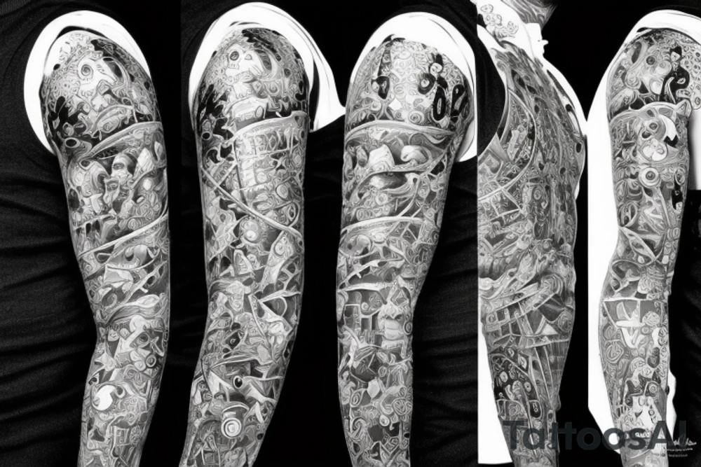 good side bad side. intelligent with pure heart tattoo idea