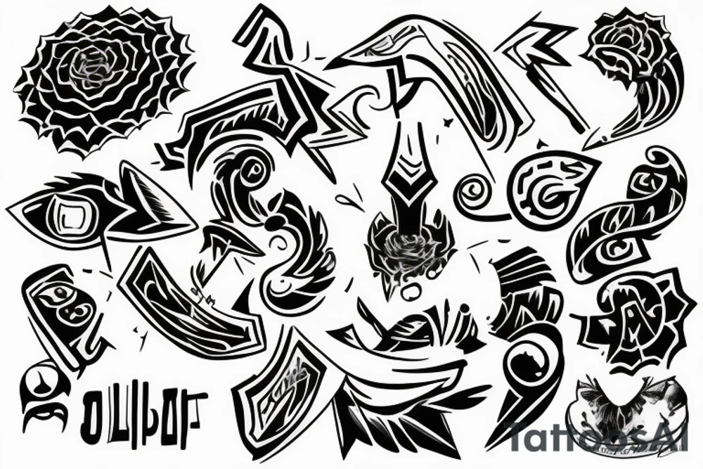 self discipline or self control tattoo idea