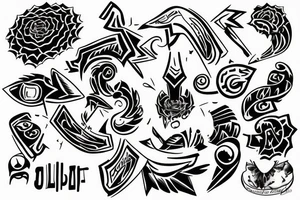 self discipline or self control tattoo idea
