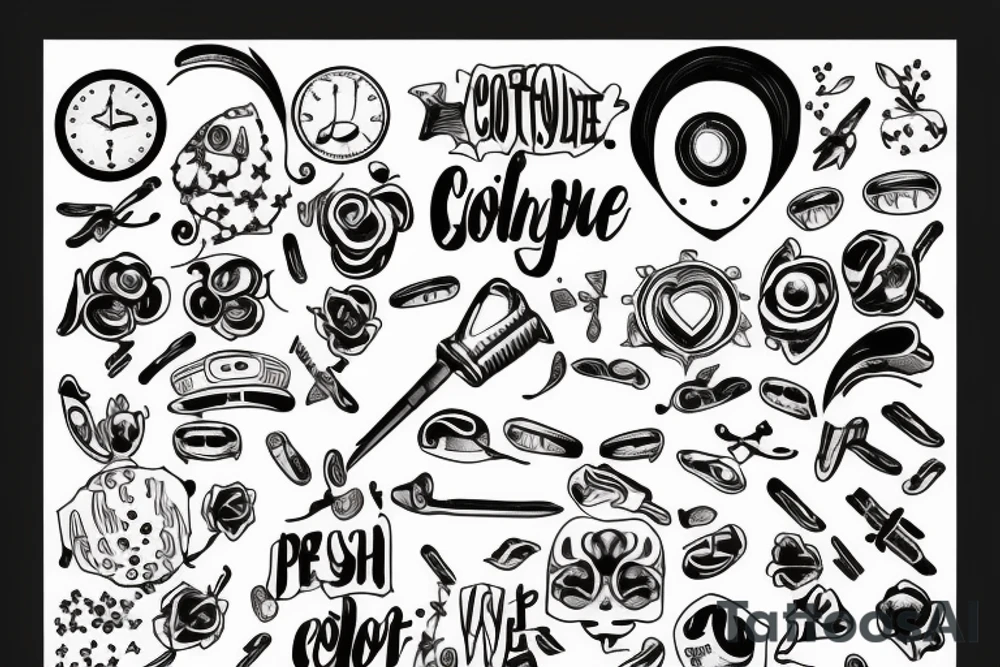 self discipline or self control tattoo idea