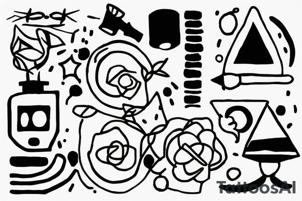 minimalist tattoo self discipline or self control tattoo idea
