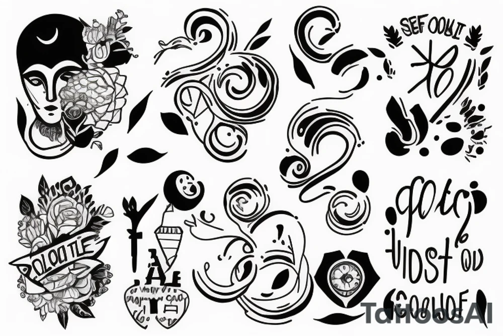 self discipline or self-control tattoo idea