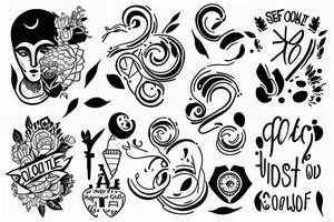 self discipline or self-control tattoo idea