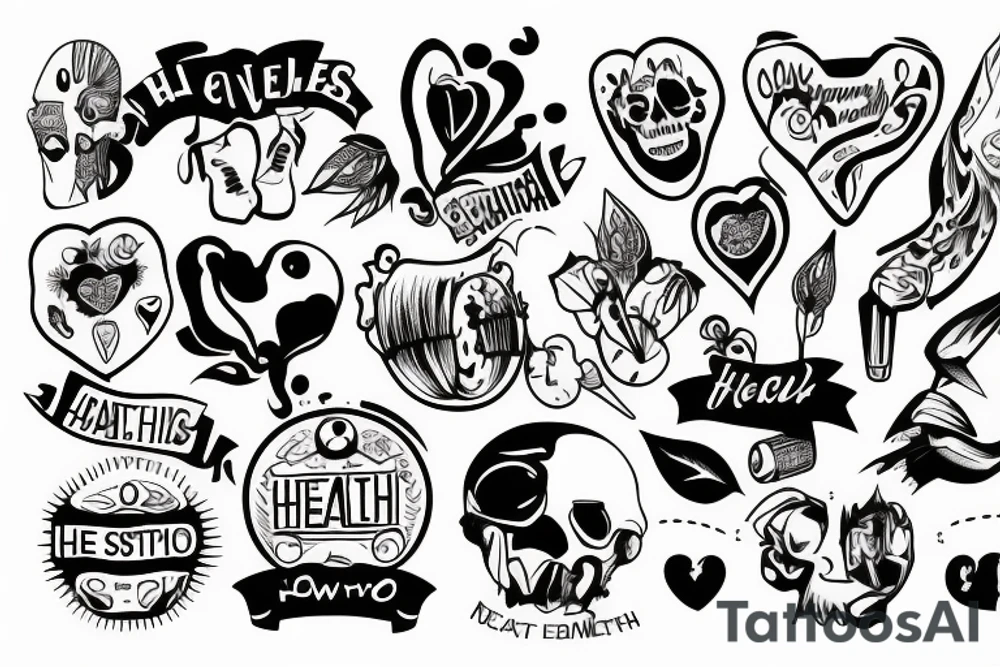 Health is everything tattoo idea