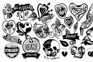Health is everything tattoo idea