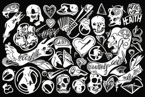 Health is everything tattoo idea