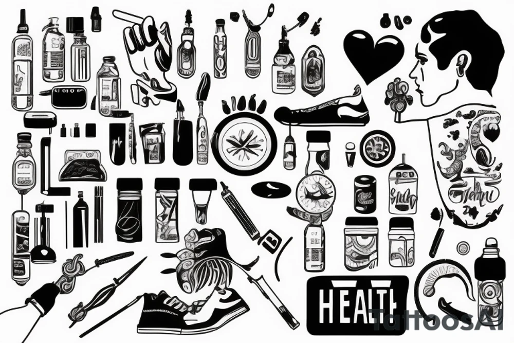 Health is everything tattoo idea