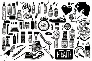 Health is everything tattoo idea