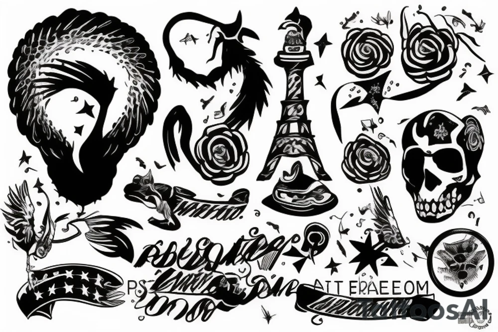 a representation of freedom tattoo idea