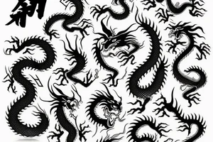 Chinese Dragon tattoo idea