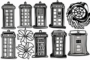 tardis tattoo idea