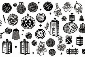 tardis tattoo idea