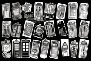 tardis tattoo idea