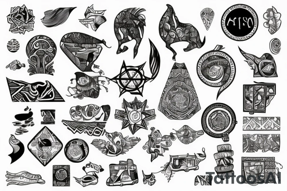 Map of Israel tattoo idea