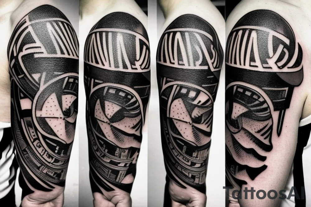 NBA Logo tattoo idea