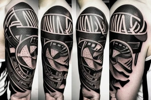 NBA Logo tattoo idea