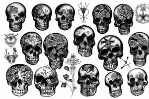 memento mori tattoo idea
