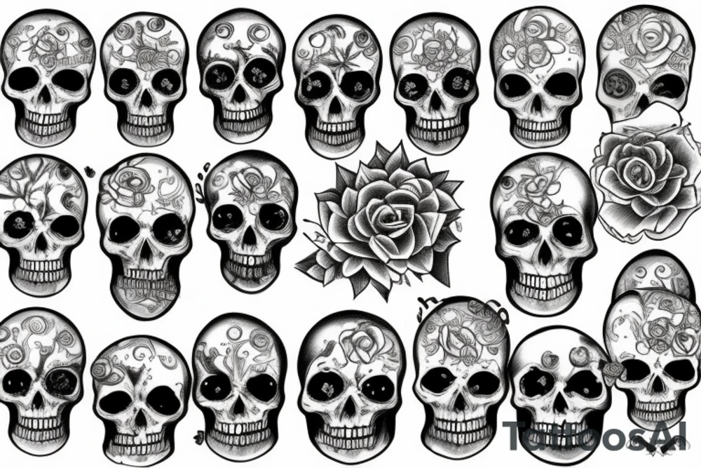 memento mori tattoo idea