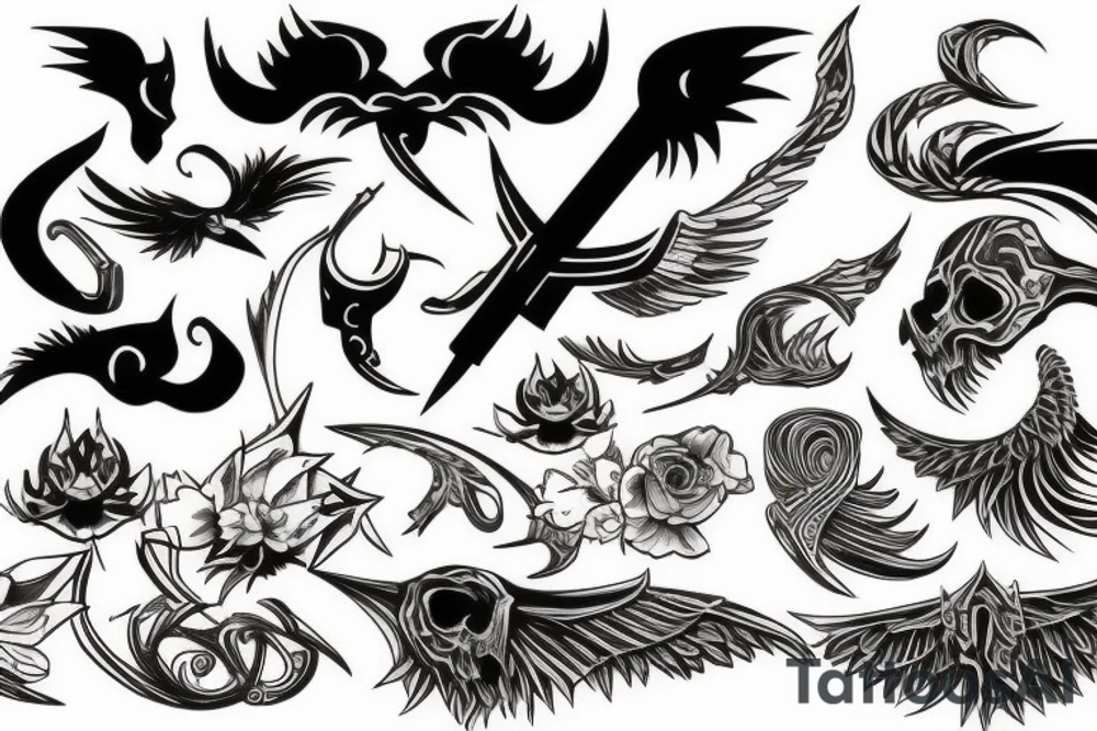 scythe tattoo idea