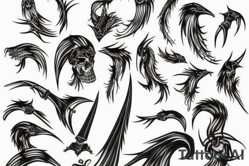 scythe tattoo idea