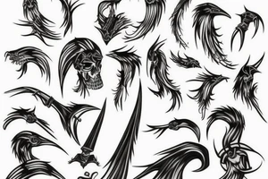 scythe tattoo idea