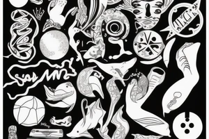 album swimming by mac miller tattoo idea