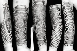 90´ music tattoo idea