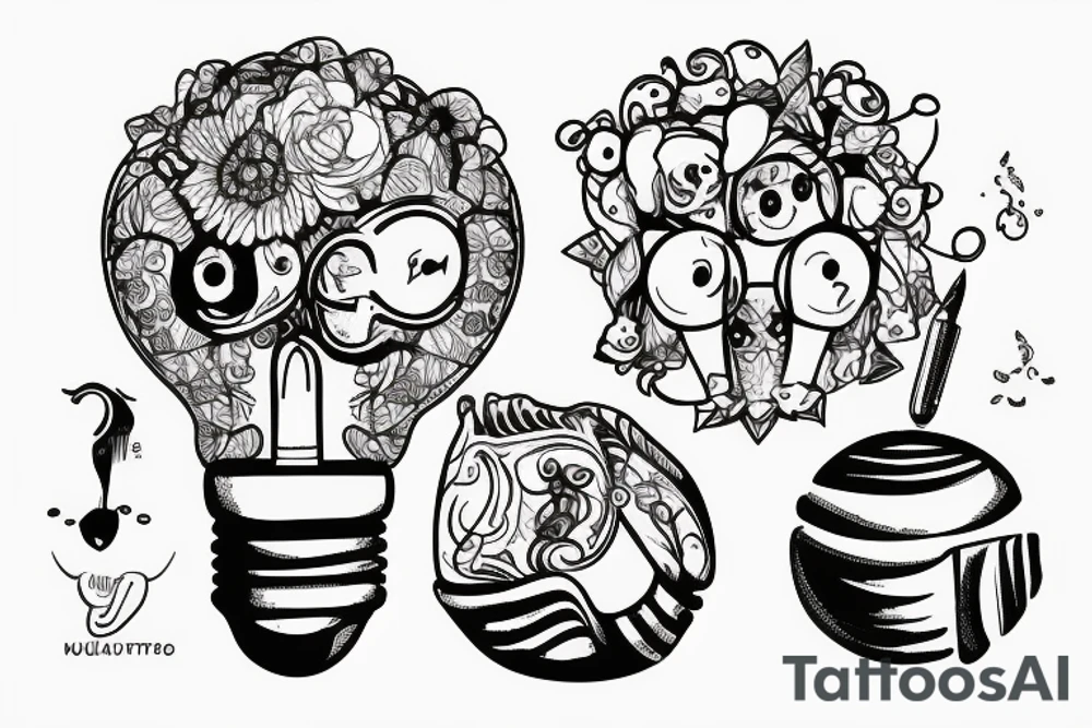 title "snug"

bulb with computer tattoo idea