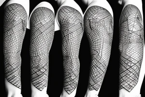nautical map tattoo idea