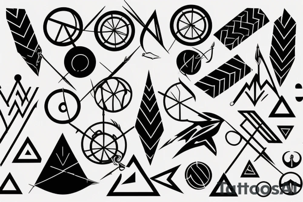Arrow tattoo idea