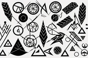 Arrow tattoo idea
