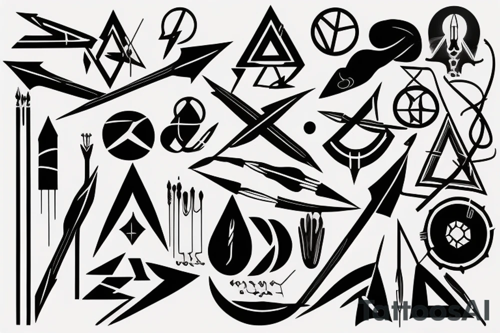 Arrow tattoo idea