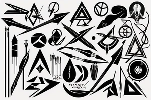 Arrow tattoo idea